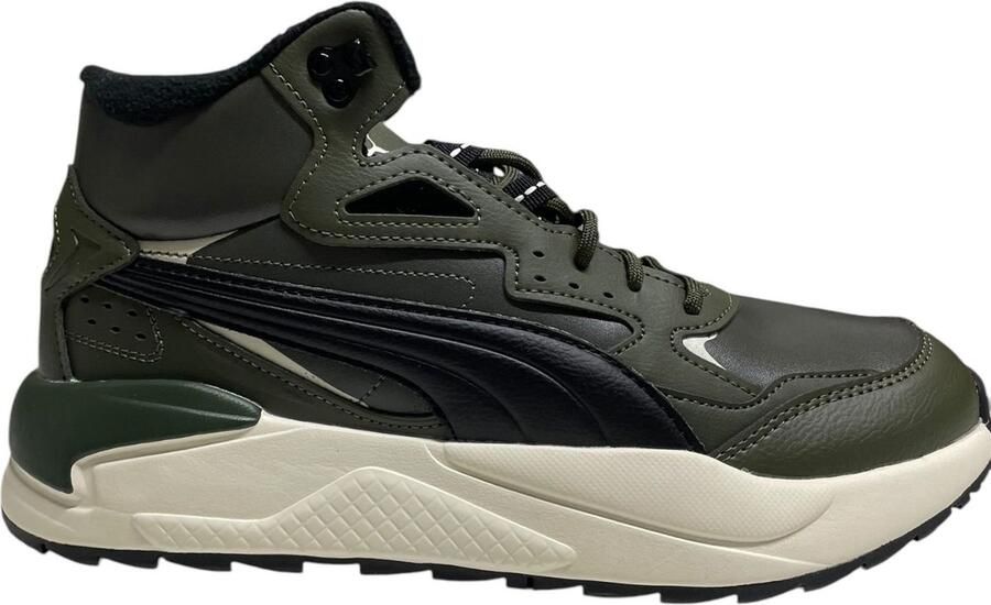 Puma x-ray speed mid wtr sneakers groen