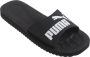 PUMA PureCat Slippers Unisex Zwart Wit - Thumbnail 1