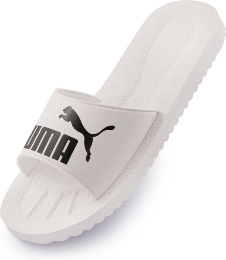 PUMA purecat slippers wit zwart 48.5 comfort & stijl