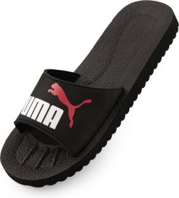 PUMA purecat slippers zwart -wit 35.5 comfort & stijl