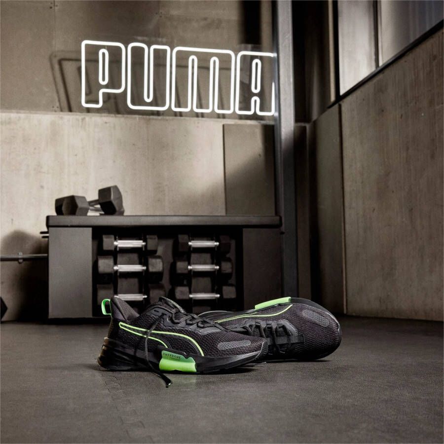 Puma PWRFRAME TR 2 fitness schoenen zwart groen - Foto 3