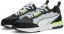 PUMA R22 Sneakers Black White Cool Heren - Thumbnail 1