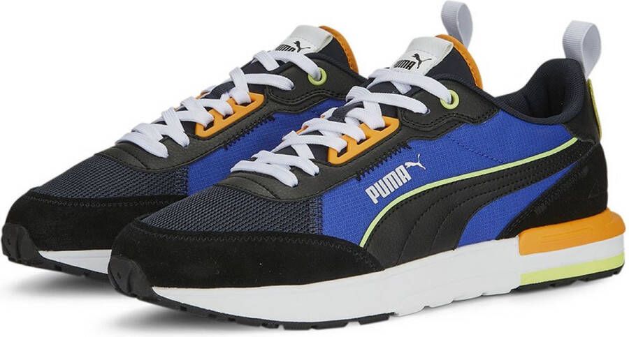 Puma Stijlvolle Textiel Sneakers voor Mannen Blue Heren