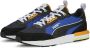 Puma Stijlvolle Textiel Sneakers voor Mannen Blue Heren - Thumbnail 1