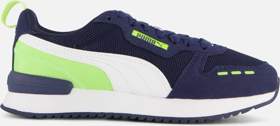 Puma R78 Runner sneakers donkerblauw groen wit - Foto 3