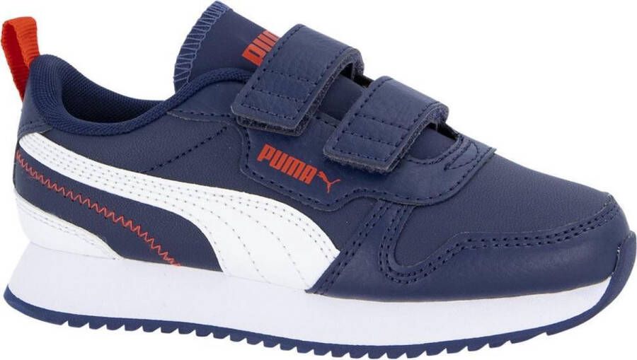 PUMA R78 kinder sneakers Blauw Uitneembare zool