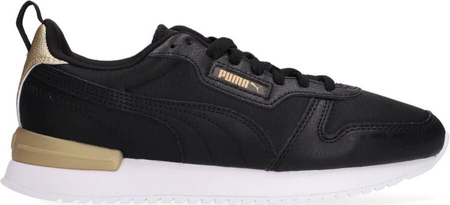 PUMA R78 Metallic Pop Dames Sneakers Black- Black- Team Gold - Foto 3