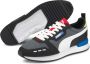 Puma R78 sneakers antraciet wit zwart rood blauw - Thumbnail 1