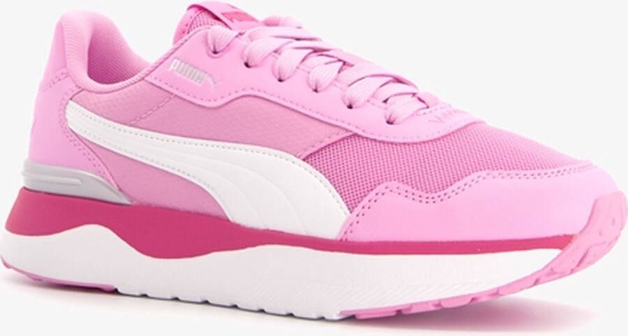 PUMA R78 Voyage meisjes sneakers roze Uitneembare zool