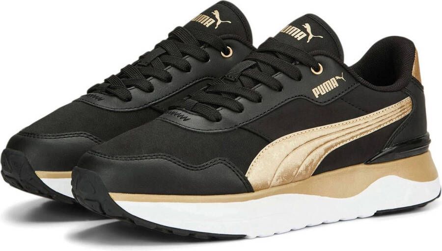 PUMA R78 Voyage Space Met Dames Sneakers Black Gold - Foto 3