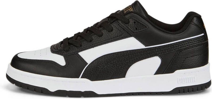 PUMA RBD Game Low Unisex Sneakers Black- White- Team Gold - Foto 4