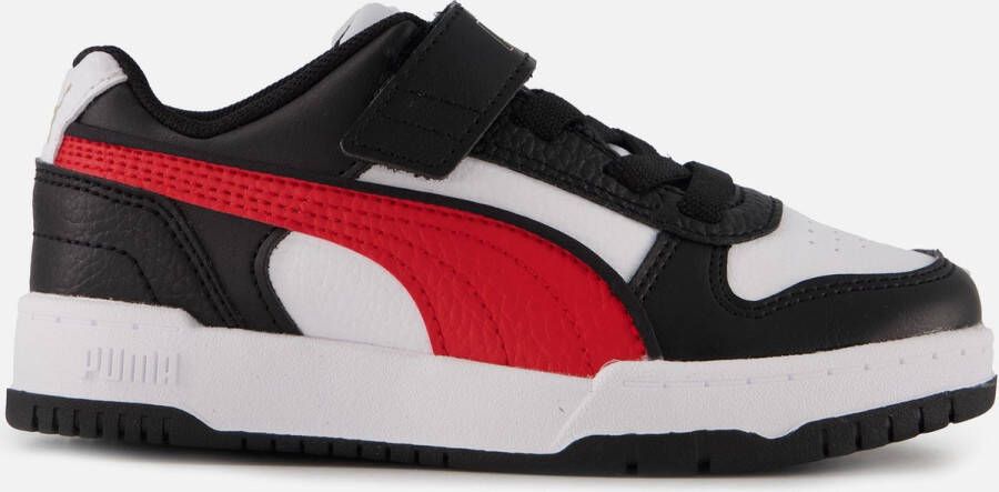 PUMA RBD Game Low AC+PS Unisex Sneakers White ForAllTimeRed Black Gold