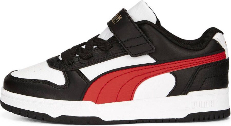 PUMA RBD Game Low AC+PS Unisex Sneakers White ForAllTimeRed Black Gold - Foto 2