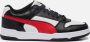 Puma RBD game Low leren sneakers wit Zwart Leer Effen 37 - Thumbnail 3