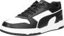 PUMA RBD Game Low Unisex Sneakers Black- White- Team Gold - Thumbnail 2