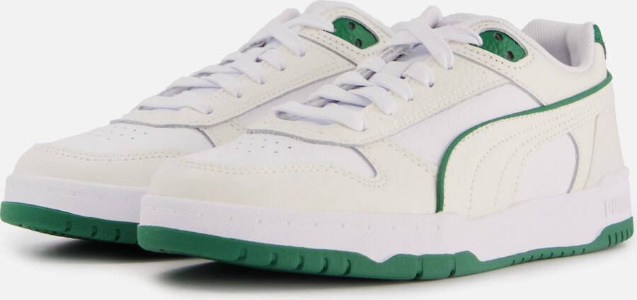 PUMA RBD Game Low Sneakers wit Imitatieleer