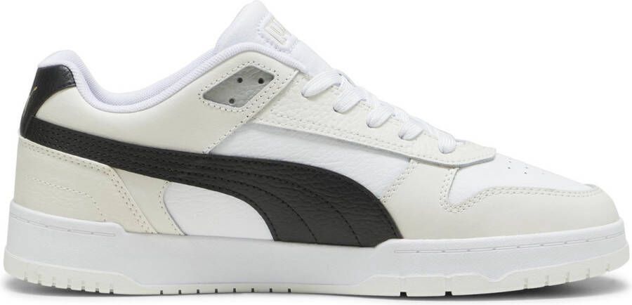 PUMA RBD Game Low Unisex Sneakers White- Black-Vapor Gray