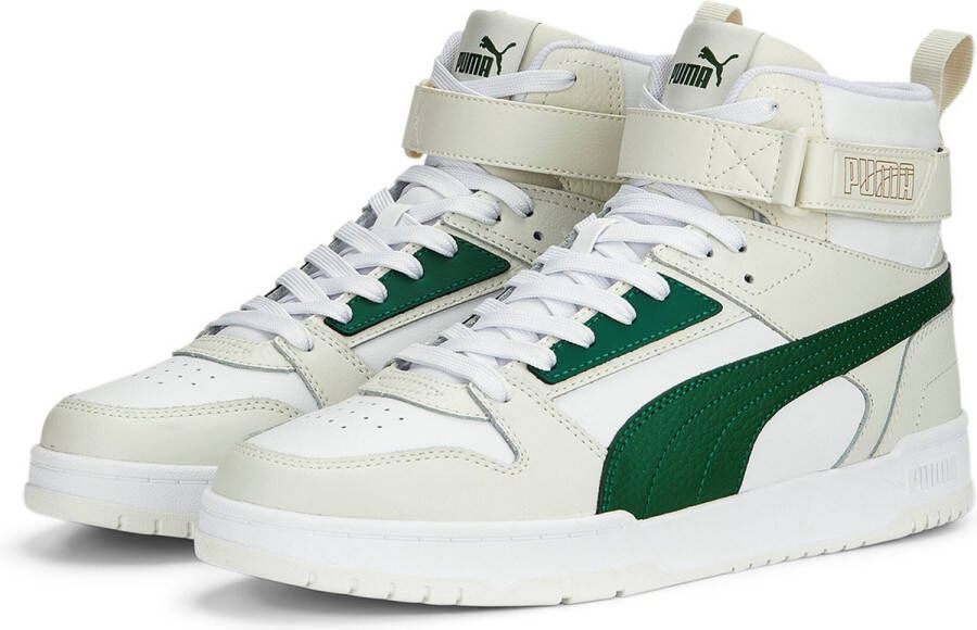 PUMA RBD GAME Sneaker High Unisex 385839 10 wit-groen