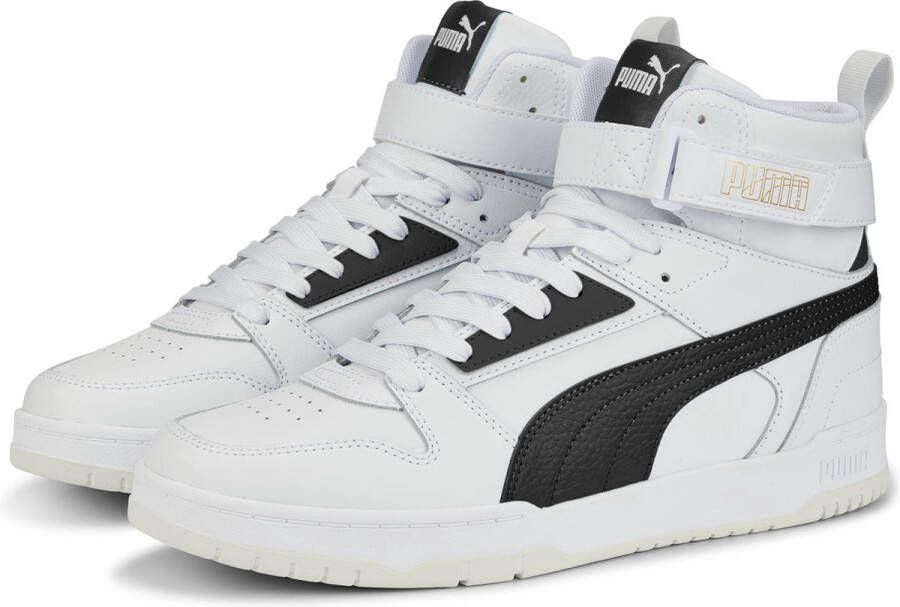Puma Revolutionaire Basketbal-geïnspireerde Sneakers White - Foto 2