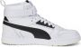 Puma Revolutionaire Retro High-Top Sneakers White - Thumbnail 2