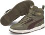 Puma RBD Game Winter Sneakers groen Imitatieleer - Thumbnail 2