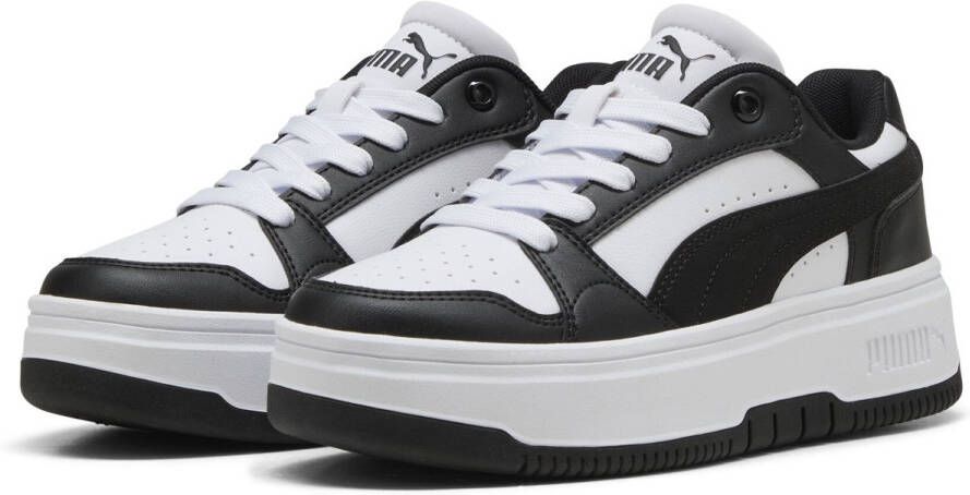 PUMA Rebound Femme Jr Meisjes Sneakers White- Black