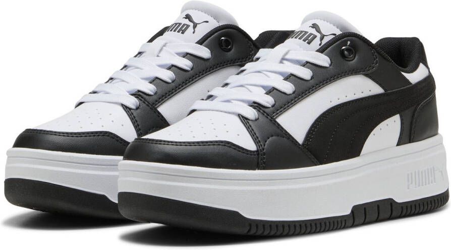 PUMA Rebound Femme Low Dames Sneakers White- Black