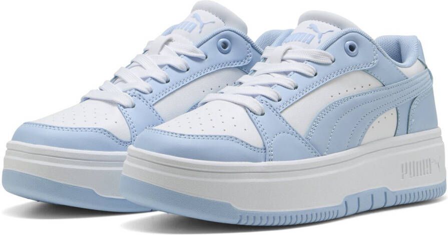 PUMA Rebound Femme Low Dames Sneakers White-Haute Tropic
