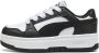 PUMA Rebound Femme Jr Meisjes Sneakers White- Black - Thumbnail 1