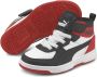 PUMA Rebound JOY AC PS Unisex Sneakers White Black HighRiskRed - Thumbnail 2