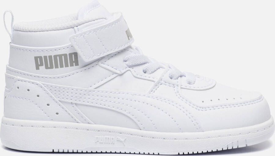 PUMA Rebound JOY AC PS Unisex Sneakers White- White-Limestone - Foto 7