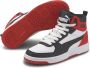 PUMA Rebound JOY Jr Unisex Sneakers White Black HighRiskRed - Thumbnail 2
