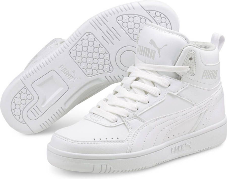 PUMA Rebound JOY AC PS Unisex Sneakers White- White-Limestone