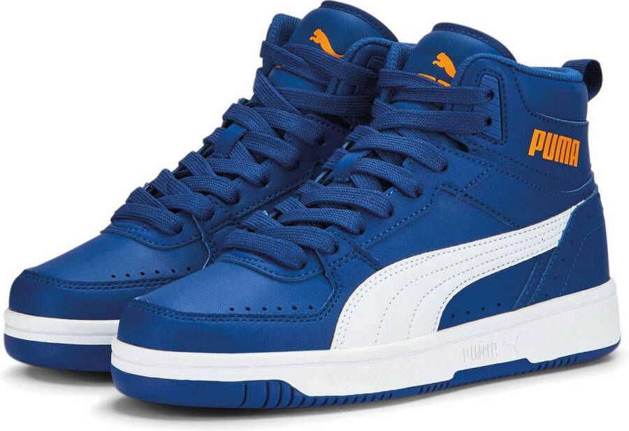 PUMA Rebound JOY Jr Unisex Sneakers ClydeRoyal White Zinnia