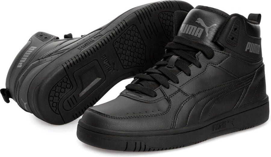 PUMA Rebound Joy hoge heren sneakers Zwart Uitneembare zool