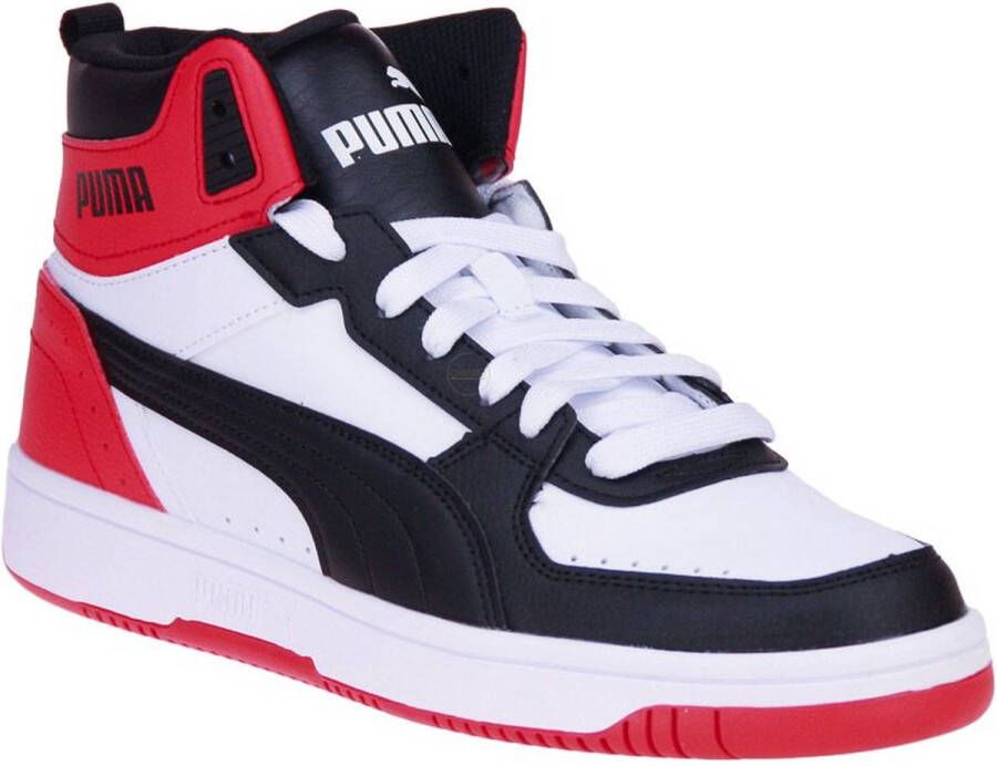 PUMA Rebound Joy Wit-Zwart-Rood