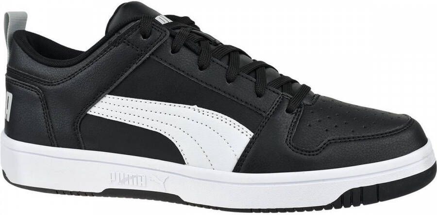 PUMA Rebound LayUp Lo SL Sneakers Unisex Black- White-High Rise