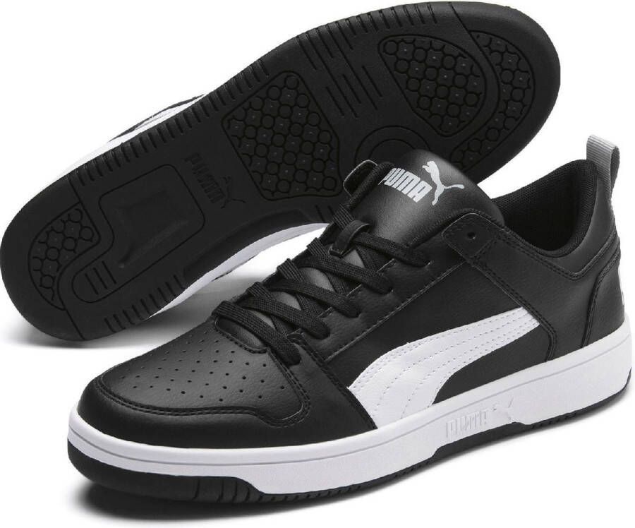 PUMA Rebound LayUp Lo SL Sneakers Unisex Black- White-High Rise