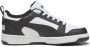 Puma Rebound V6 Lo sneakers wit zwart groen Leer Meerkleurig 26 - Thumbnail 11