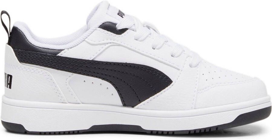 Puma Rebound V6 Low Fashion sneakers Schoenen white black black maat: 36 beschikbare maaten:36 37.5 38.5 39 - Foto 3