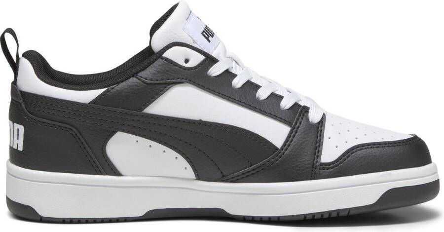 Puma Rebound V6 Low Jr Fashion sneakers Schoenen white black maat: 37.5 beschikbare maaten:37.5 - Foto 2