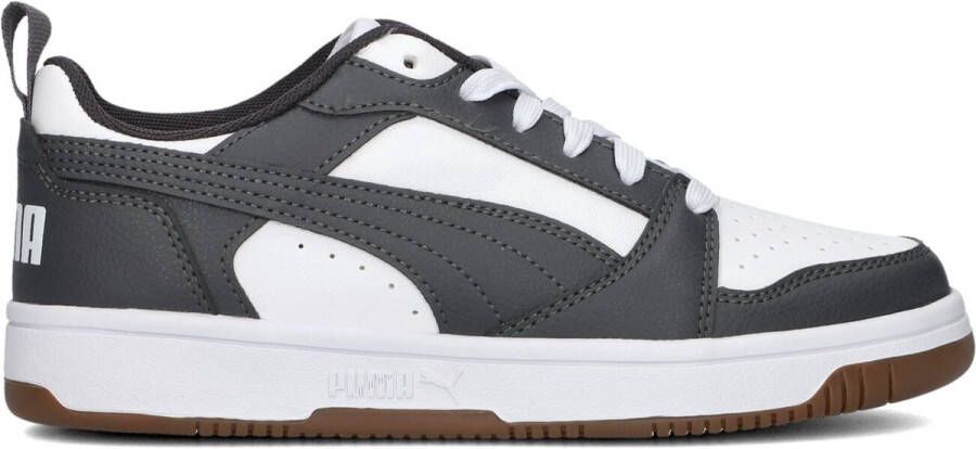 PUMA Rebound V6 Lo Jr Sneakers Jongens Grijs