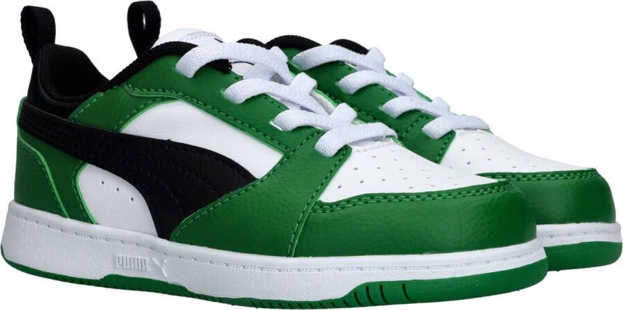 PUMA Rebound V6 Lo Sneaker Jongens Groen