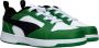 Puma Rebound V6 Lo sneakers wit zwart groen Leer Meerkleurig 26 - Thumbnail 12