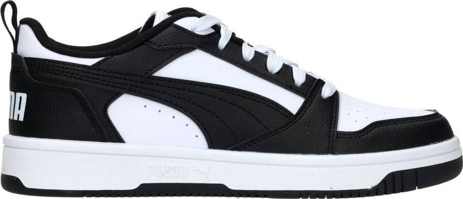 Puma Rebound V6 Low Jr Fashion sneakers Schoenen white black maat: 37.5 beschikbare maaten:37.5 - Foto 9