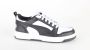Puma Rebound V6 Low Jr Fashion sneakers Schoenen white black maat: 37.5 beschikbare maaten:37.5 - Thumbnail 9