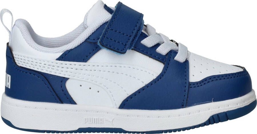 PUMA Rebound V6 Low Inf Klittenband Laag Blauw