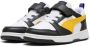 Puma Rebound V6 Low snekaers zwart geel wit - Thumbnail 2