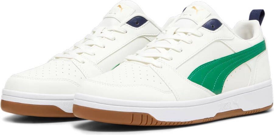 PUMA Rebound v6 Low Top 75 Years heren sneaker sportschoen 392484 oud wit