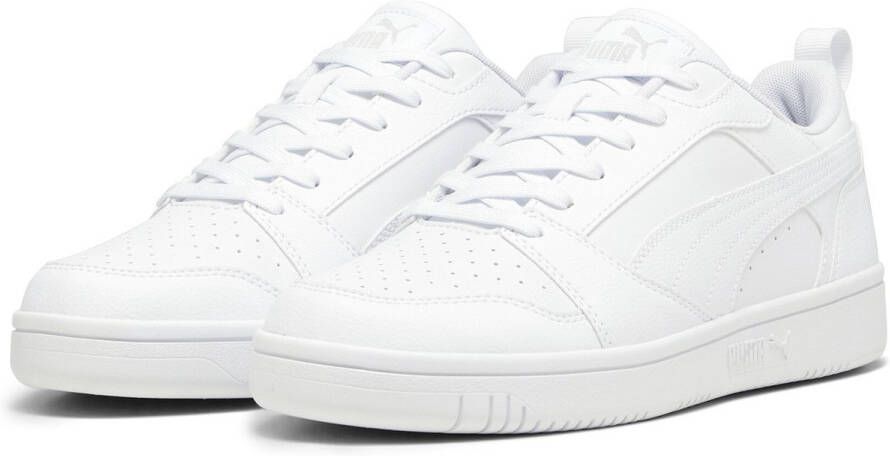 PUMA Rebound v6 Low sneaker sportschoen 392328 02 wit zwart - Foto 7